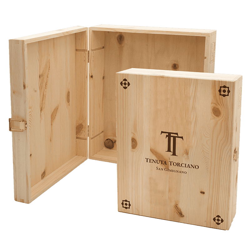 Wooden Box Triple